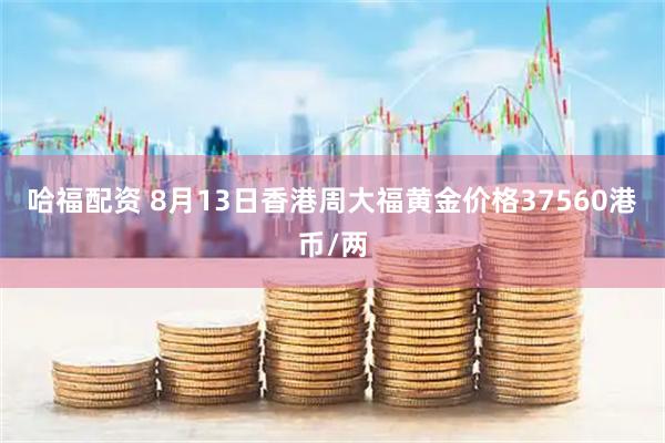 哈福配资 8月13日香港周大福黄金价格37560港币/两